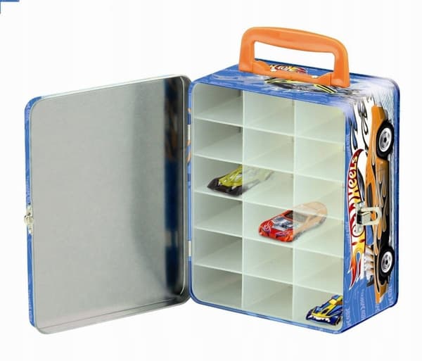 Klein Hot Wheels 18-car storage tin