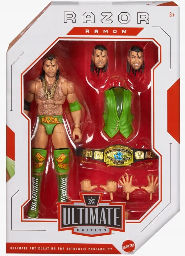 MATTEL WWE Ultimate Razor Ramon Figure