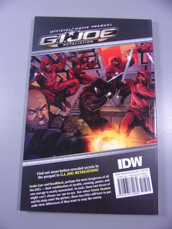 G.I. JOE: RETALIATION – English-language editions