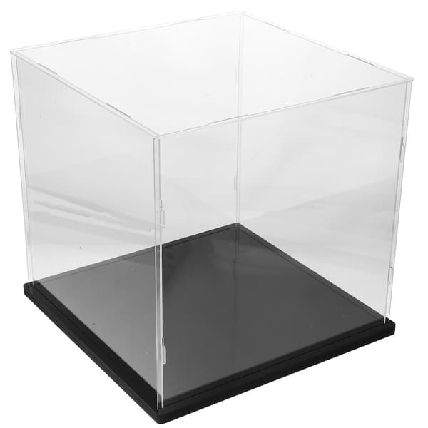 TRANSPARENT ACRYLIC BOX FOR FIGURINES AND MODELS