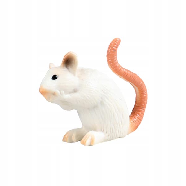 Realistic mouse model Sculptures Collectables Educational mice C-style toy