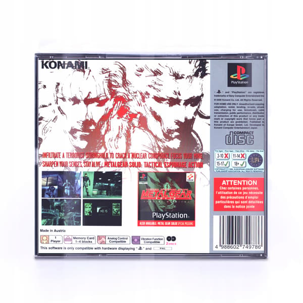 Metal Gear Solid (Platinum) | PS1/PSX | ENG