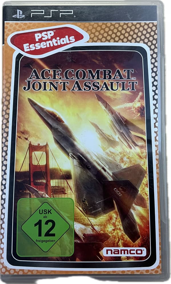 ACE COMBAT JOINT ASSAULT – PSP game disc in very good+ condition, complete set