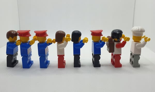 Lego Train 4554 Metro Station