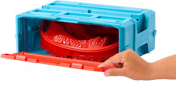 HOT WHEELS STUNT TRACK SET: FIRE LOOP – set with a car