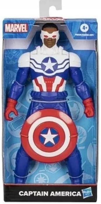 MARVEL CAPTAIN AMERICA FIGURE 25cm LARGE CLASSIC CHARACTER BY HASBRO Age 4+