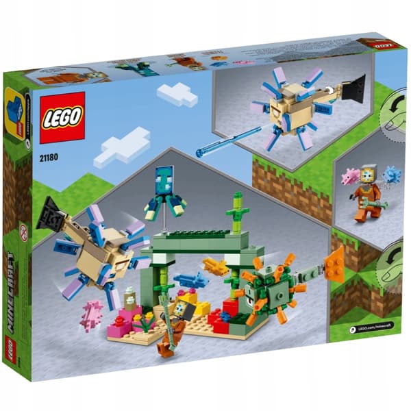LEGO MINECRAFT SET - 21180 - BATTLE WITH THE GUARDS