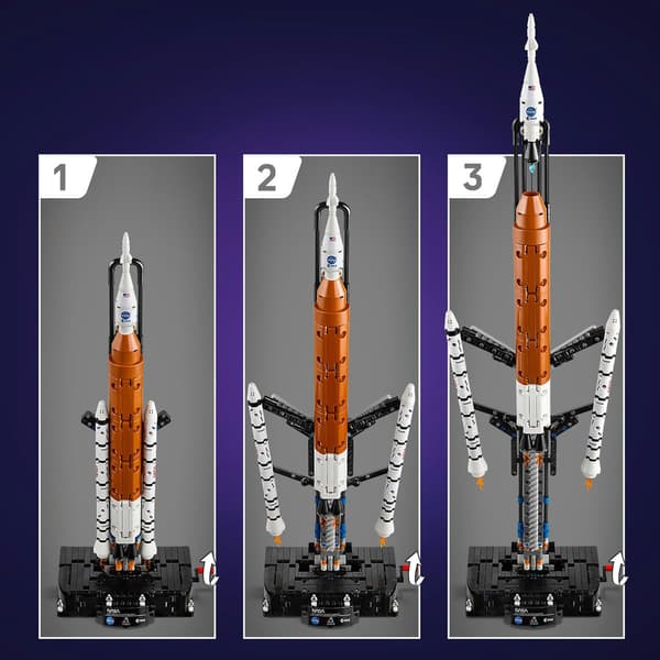 LEGO Technic NASA Artemis SLS Rocket, 632 pieces, ages 9 and over