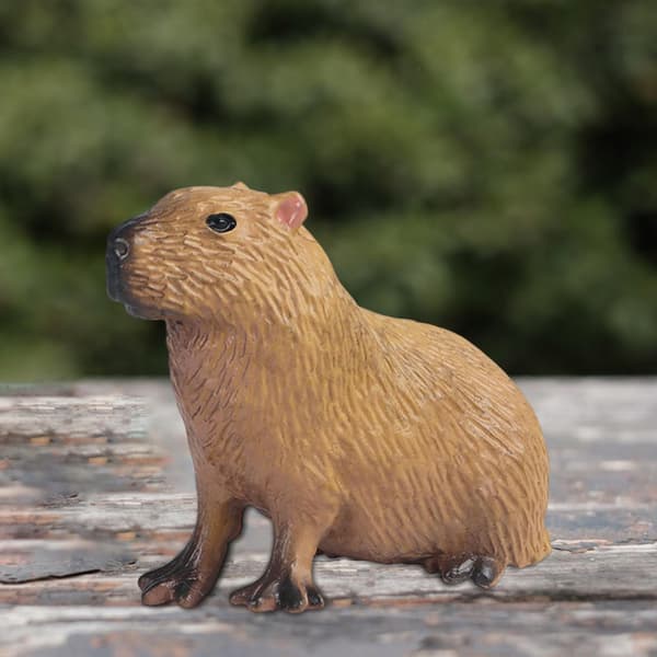 Capybara figurines Capybara statue Play set for