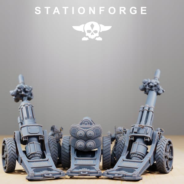 GrimGuard Light Artillery – Station Forge – 3D Printing