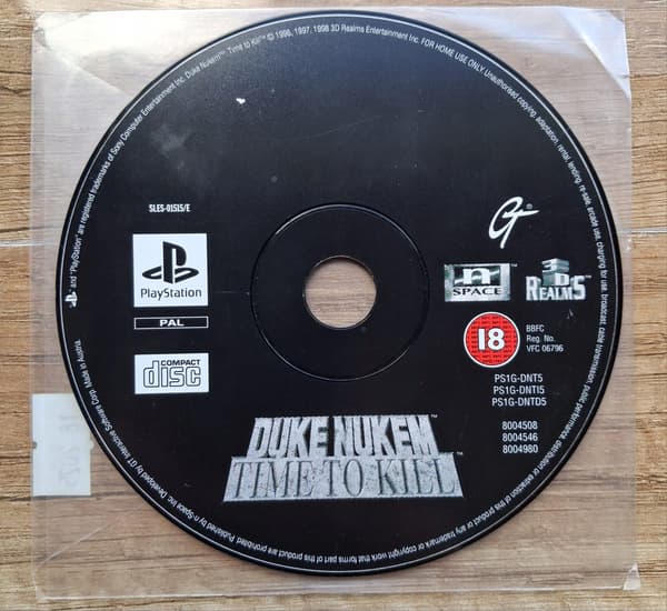 Duke Nukem PSX PS1 PlayStation gift