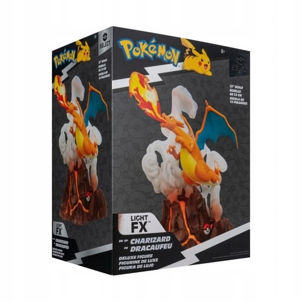 Jazwares Pokémon Deluxe Select Charizard 39 cm
