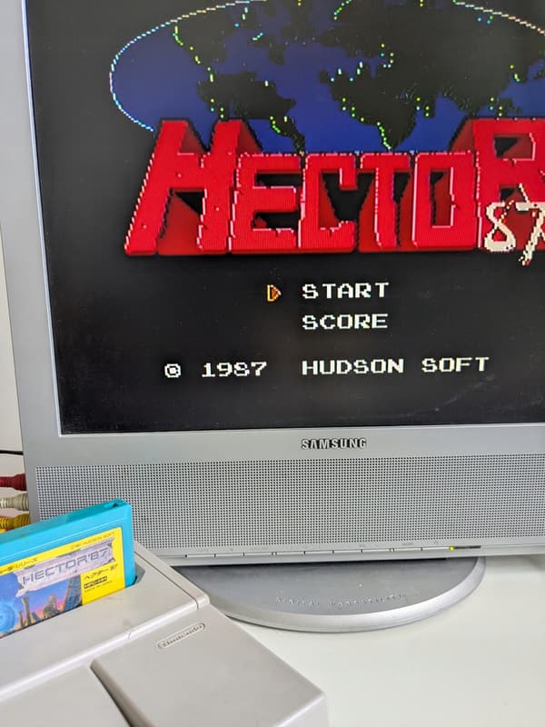 Hector '87 – Nintendo Famicom/Pegasus