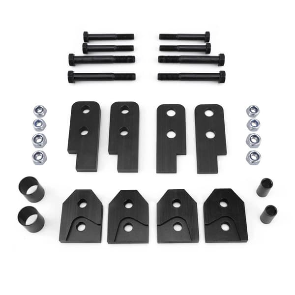 Enhanced handling. Increased ATV height | Machined mounting plates, black
