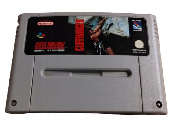 The SNES game Cliffhanger
