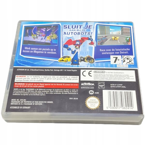 Transformers Animated: The Game for Nintendo DS