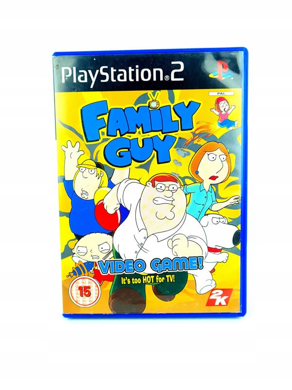 FAMILY GUY PS2 PAL FIRST ENGLISH EDITION ENG