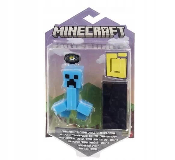 MATTEL MINECRAFT FIGURINE: THE POWERED-UP CREEPER HDV13