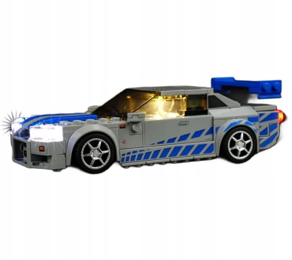 LED lighting for the 42111 Technic Dom’s Dodge Charger set (without bricks)