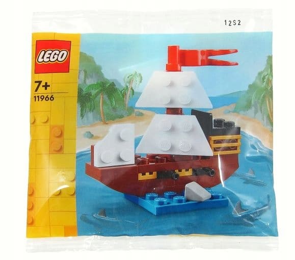 LEGO Creator 11966 – Explorer Ship Building Set – NEW Polybag