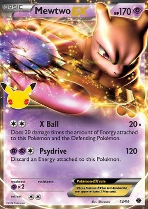 Pokemon Mewtwo EX