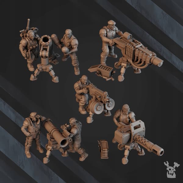 Green Hell Division Heavy Fire Support Squad Dakka