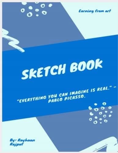 Sketch Book: Large Notebook for Doodling, Drawing and Sketching – 120 pages,
