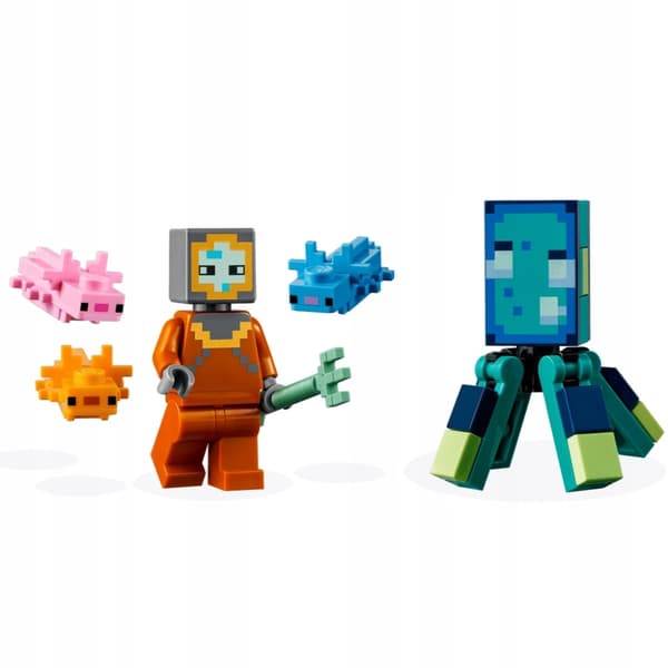 LEGO MINECRAFT SET - 21180 - BATTLE WITH THE GUARDS