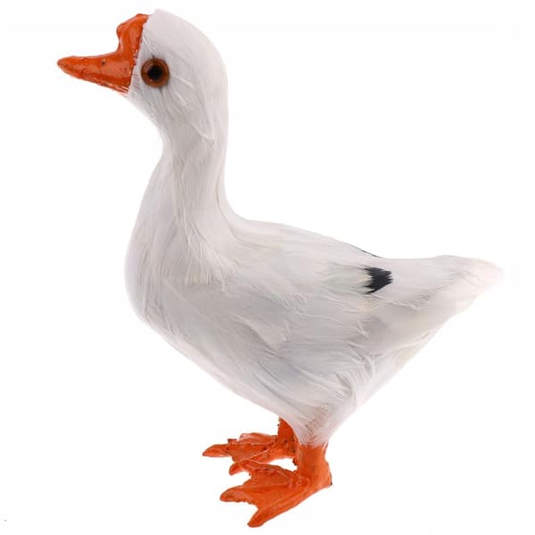 Furry standing animal prop toy