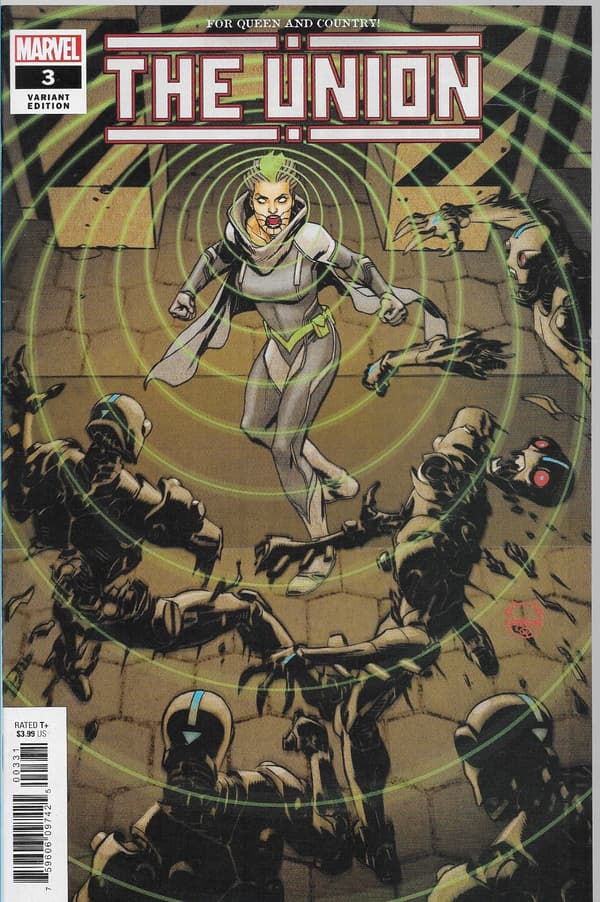 Marvel The Union Comics 1–5/2021 (in English) – Complete set!