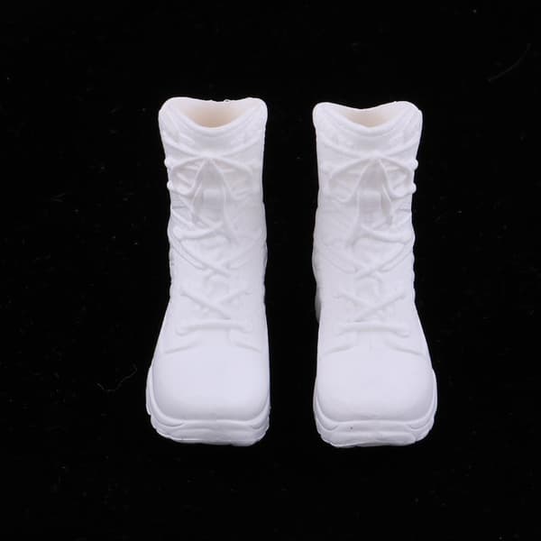 1/6 Scale Policewoman's Boots for 12\ White