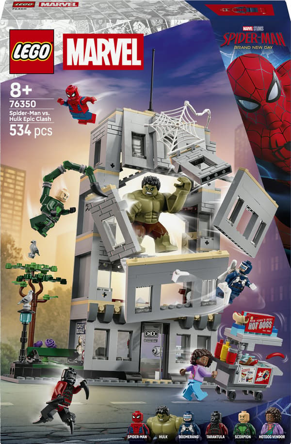 LEGO Marvel: Epic Showdown – Spider-Man vs. the Hulk 76350