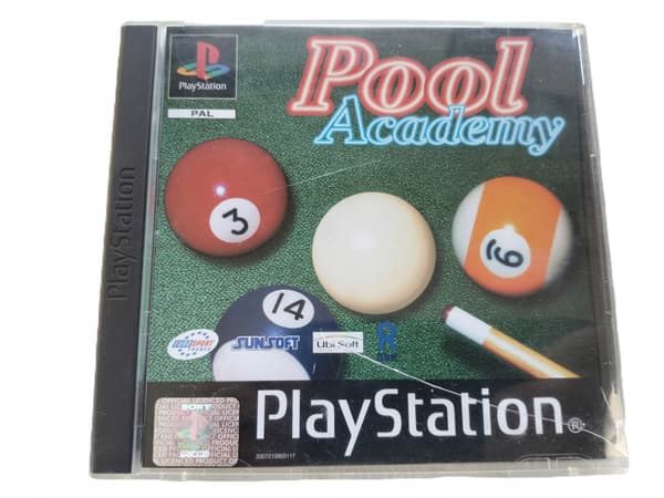 POOL ACADEMY PSX PS1 ENG