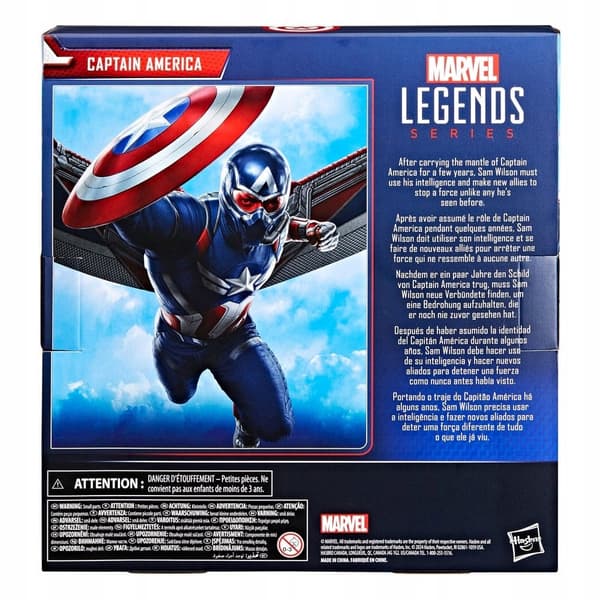 Marvel Legends Captain America Figure, 15 cm - Marvel