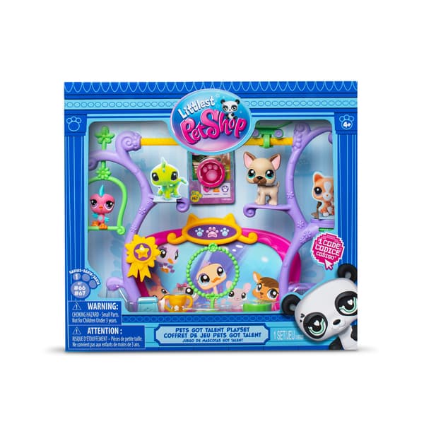 LITTLEST PET SHOP TALENT SHOW SET BY HASBRO – GENERATION 7 FIGURES NO. 00558