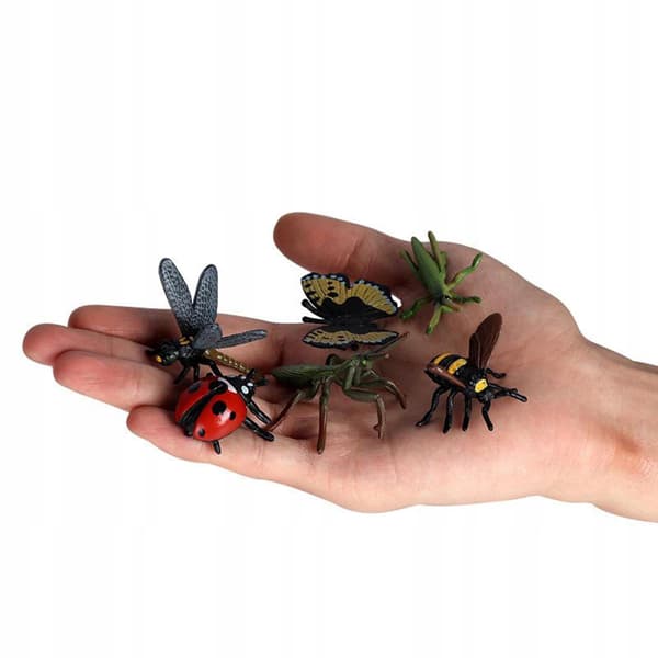 Insect Model Figurines – 12 PIECES – Mini PVC Insect Simulation Models – Toy Animals