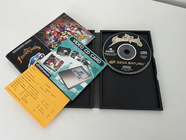 The game FIGHTING VIPERS – complete, SEGA SATURN – condition: BDB+