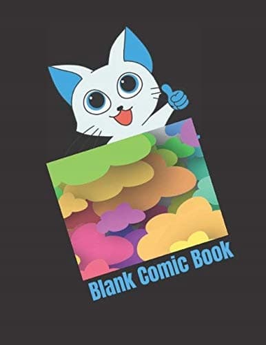 Blank Comic Book: A notebook for drawing your own comics