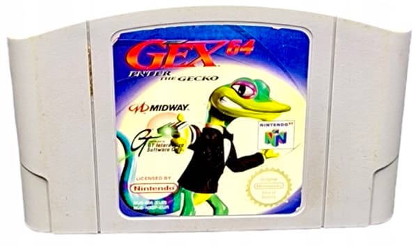 GEX 64: ENTER THE GECKO N64 Nintendo 64 game