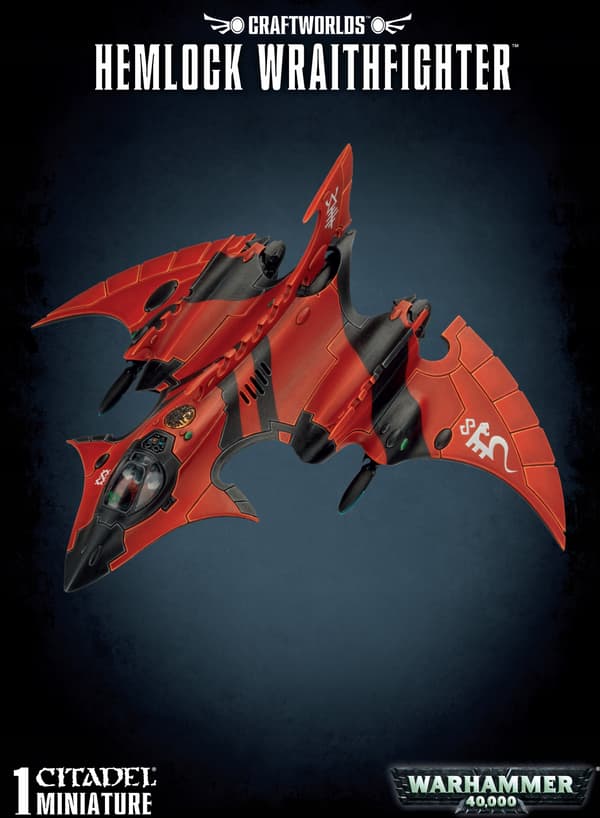 Warhammer 40,000 Eldar Hemlock Wraithfighter