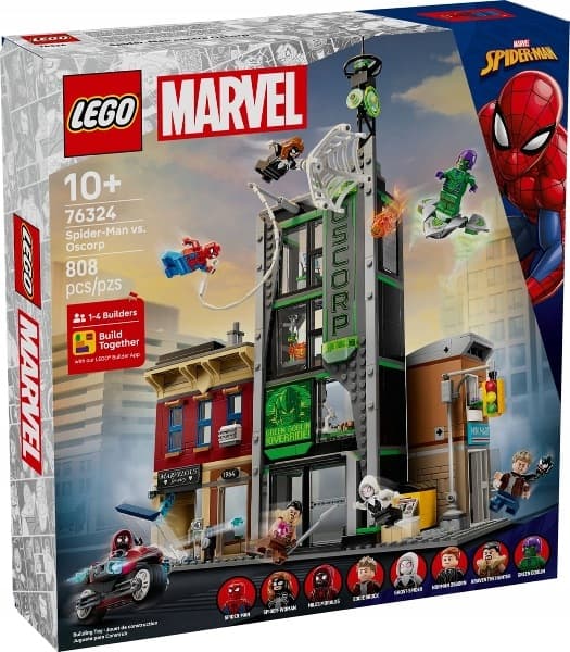 76324 LEGO SUPER HEROES Marvel Spider-Man and Oscorp,