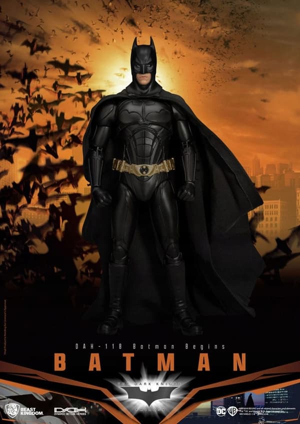 DC Comics Dynamic 8ction Heroes Action Figure 1/9 Batman (Batman Begins) 21