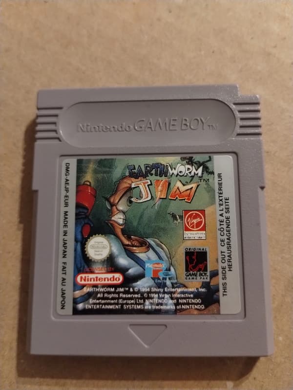 Earthworm Jim – GAME BOY GB