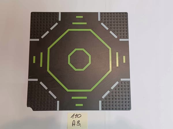 190A3. LEGO thin building plate, 32x32, damaged, 2360