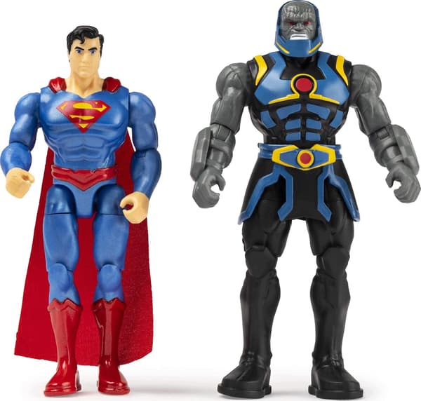 DC Comics SUPERMAN vs. DARKSEID Spin Master action figure set