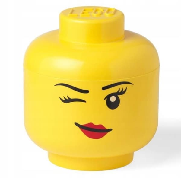LEGO Storage Head (size S) – winking girl, eye