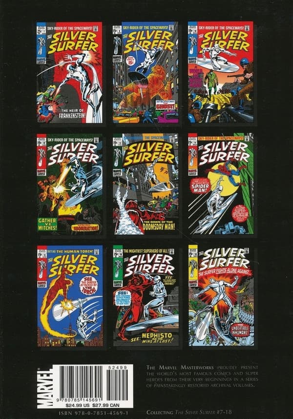 MARVEL MASTERWORKS SILVER SURFER VOL 02 SC [STANDARD COVER] Various Authors