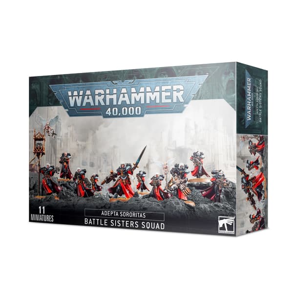 Games Workshop Warhammer 40,000 Adepta Sororitas Battle Set