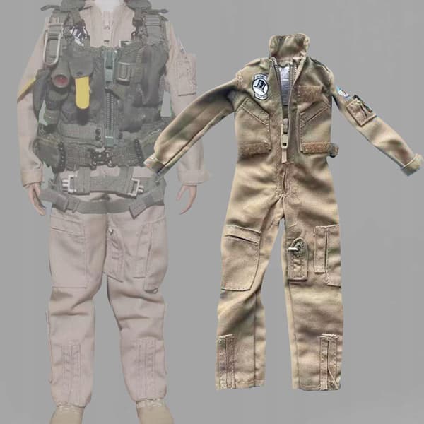 1/6 scale action figures: Air Force uniform – A stylish, handmade doll accessory