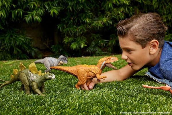 JURASSIC WORLD EPIC EVOLUTION Hesperosaurus dinosaur with sound